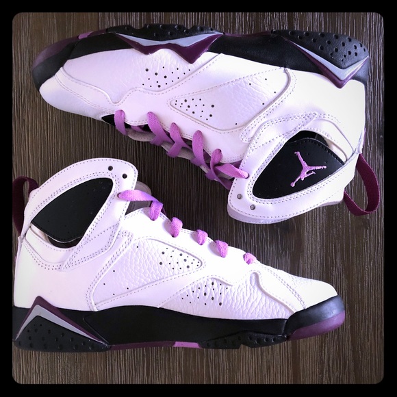 AIR JORDAN 7 RETRO GG (GS) "FUCHSIA GLOW" - Picture 3 of 8